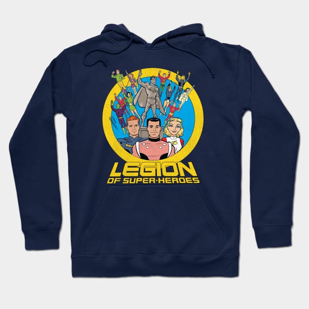 Legion of Super-Heroes Hoodie by tdilport